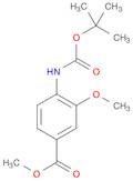 Methyl 4-{[(tert-butoxy)carbonyl]amino}-3-methoxybenzoate