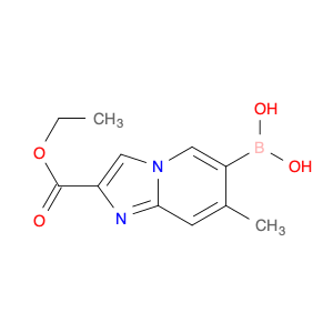 2-Ethoxycarbonyl-7-methylimidazo[1,2-a]pyridine-6-boronic acid