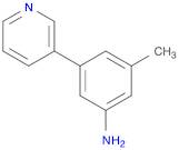 3-Methyl-5-(3-pyridinyl)benzenamine