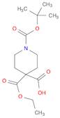 1-Boc-4,4-piperidinedicarboxylic Acid Ethyl Ester