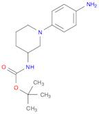 tert-Butyl (1-(4-aminophenyl)piperidin-3-yl)carbamate