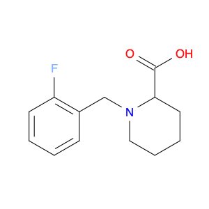 1-(2-Fluorobenzyl)-2-carboxypiperidine