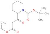 Ethyl 1-Boc-b-oxo-2-piperidinepropanoate