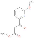 Methyl 3-(6-methoxypyridin-2-yl)-3-oxopropanoate