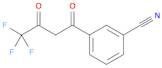 3-(4,4,4-Trifluoro-1,3-dioxobutyl)-benzonitrile