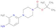 tert-Butyl 4-(5-amino-6-methylpyridin-2-yl)piperazine-1-carboxylate