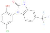 1-(5-Chloro-2-hydroxyphenyl)-1,3-dihydro-5-(trifluoromethyl)-2H-benzimidazol-2-one