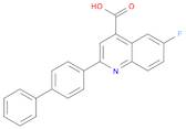 2-Biphenyl-4-yl-6-fluoro-4-carboxyquinoline