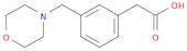 3-(4-Morpholinylmethyl)benzeneacetic acid