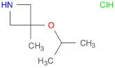 3-Methyl-3-(1-methylethoxy)-azetidine HCl