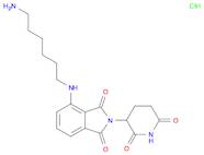 4-[(6-Aminohexyl)amino]-2-(2,6-dioxopiperidin-3-yl)isoindoline-1,3-dione hydrochloride