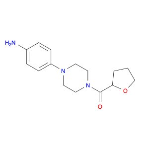 4-(4-TETRAHYDRO-2-FURANOYL-1-PIPERAZINYL)ANILINE