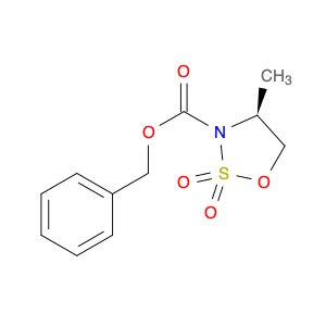 benzyl (4S)-4-methyl-2,2-dioxo-oxathiazolidine-3-carboxylate