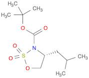 (R)-tert-Butyl 4-isobutyl-1,2,3-oxathiazolidine-3-carboxylate 2,2-dioxide