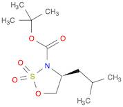 (S)-tert-Butyl 4-isobutyl-1,2,3-oxathiazolidine-3-carboxylate 2,2-dioxide