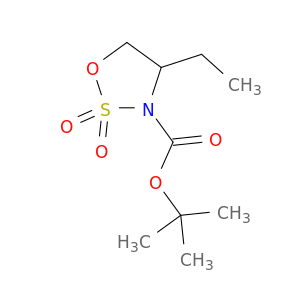 tert-Butyl 4-ethyl-1,2,3-oxathiazolidine-3-carboxylate 2,2-dioxide