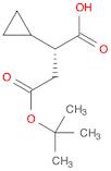 (R)-4-(tert-Butoxy)-2-cyclopropyl-4-oxobutanoic acid