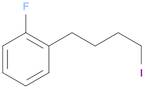 1-Fluoro-2-(4-iodobutyl)benzene