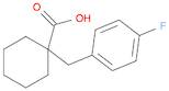 1-(4-Fluorobenzyl)cyclohexanecarboxylic acid