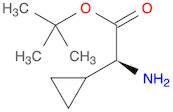 (S)-tert-Butyl 2-amino-2-cyclopropylacetate