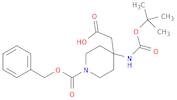 1-Cbz-4-(Boc-amino)-4-piperidineacetic acid