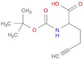 2-{[(tert-butoxy)carbonyl]amino}hex-5-ynoic acid