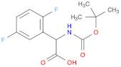 a-(Boc-amino)-2,5-difluorobenzeneacetic acid