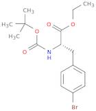 (S)-Ethyl 3-(4-bromophenyl)-2-((tert-butoxycarbonyl)amino)propanoate