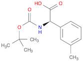 Boc-(R)-2-amino-2-(3-methylphenyl)acetic acid