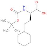 (R)-2-((tert-Butoxycarbonyl)amino)-4-cyclohexylbutanoic acid