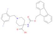 4-(Fmoc-amino)-1-(2,5-difluorobenzyl)-4-carboxypiperidine