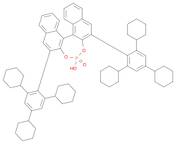 (R)-4-Hydroxy-2,6-bis(2,4,6-tricyclohexylphenyl)dinaphtho[2,1-d:1',2'-f][1,3,2]dioxaphosphepine4-o…