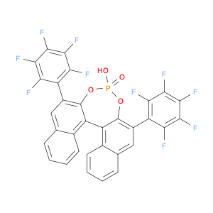 (11bS)-4-Hydroxy-2,6-bis(2,3,4,5,6-pentafluorophenyl)-4-oxide-dinaphtho[2,1-d:1',2'-f][1,3,2]dioxa…