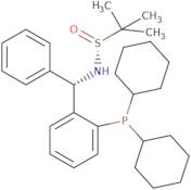 [S(R)]-N-[(S)-[2-(Dicyclohexylphosphino)phenyl]phenylmethyl]-2-methyl-2-propanesulfinamide