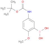 (5-{[(tert-butoxy)carbonyl]amino}-2-methoxyphenyl)boronic acid