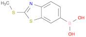 [2-(Methylsulfanyl)-1,3-benzothiazol-6-yl]boronic acid