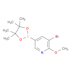 3-Bromo-2-methoxypyridine-5-boronic acid pinacol ester