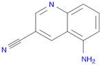 5-aminoquinoline-3-carbonitrile