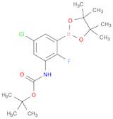 tert-Butyl (5-chloro-2-fluoro-3-(4,4,5,5-tetramethyl-1,3,2-dioxaborolan-2-yl)phenyl)carbamate