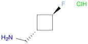 trans-(3-Fluorocyclobutyl)methamine hydrochloride