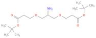 Di-tert-butyl 3,3'-((2-aminopropane-1,3-diyl)bis(oxy))dipropionate