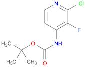 (2-Chloro-3-fluoro-pyridin-4-yl)-carbamic acid tert-butyl ester