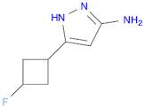 5-(3-fluorocyclobutyl)-1H-pyrazol-3-amine