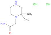 2-(2,2-Dimethylpiperazin-1-yl)acetamide dihydrochloride