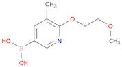 [6-(2-Methoxyethoxy)-5-methylpyridin-3-yl]boronic acid