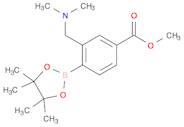 2-Dimethylaminomethyl-4-(methoxycarbonyl)phenylboronic acid pinacol ester