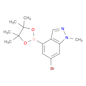 6-Bromo-1-methylindazole-4-boronic acid pinacol ester