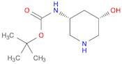 tert-butyl N-[(3R,5S)-5-hydroxypiperidin-3-yl]carbamate