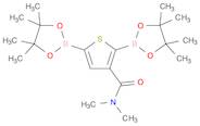 3-(Dimethylaminocarbonyl)thiopene-2,5-diboronic acid pinacol ester