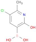 (5-Chloro-2-hydroxy-6-methylpyridin-3-yl)boronic acid